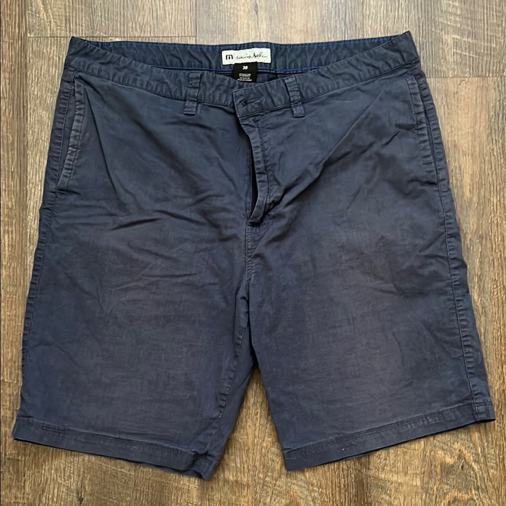 Men's Travis Mathew Navy Golf Shorts